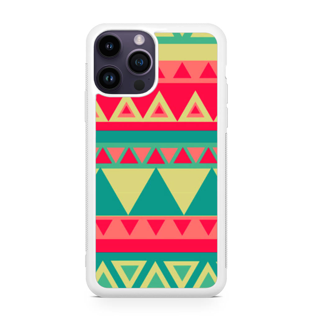 Old Aztec Pattern iPhone 15 Pro / 15 Pro Max Case