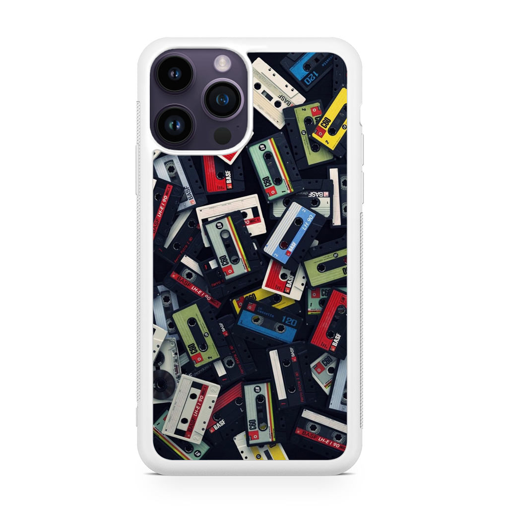 Old Vintage Cassettes iPhone 15 Pro / 15 Pro Max Case