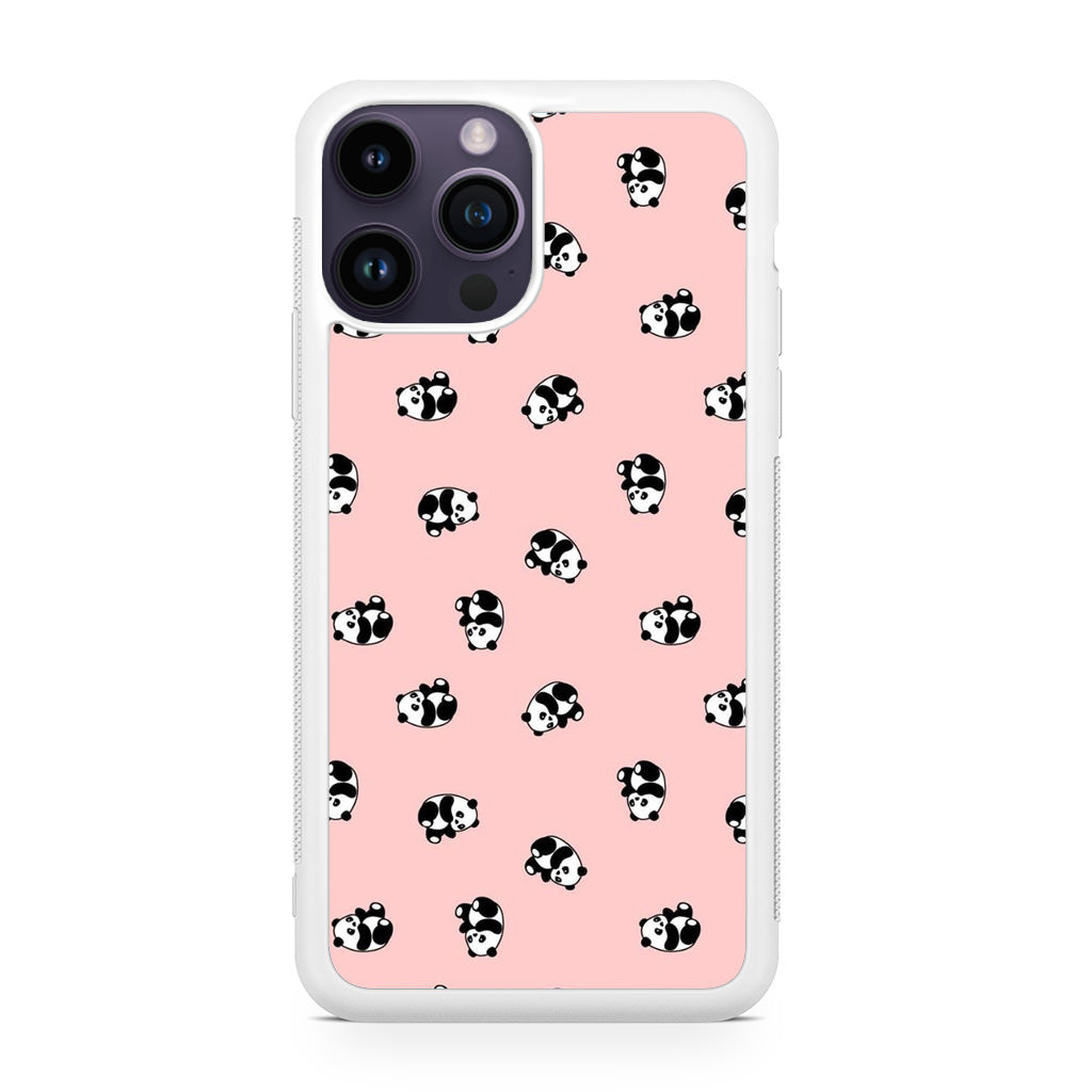 Pandas Pattern iPhone 15 Pro / 15 Pro Max Case