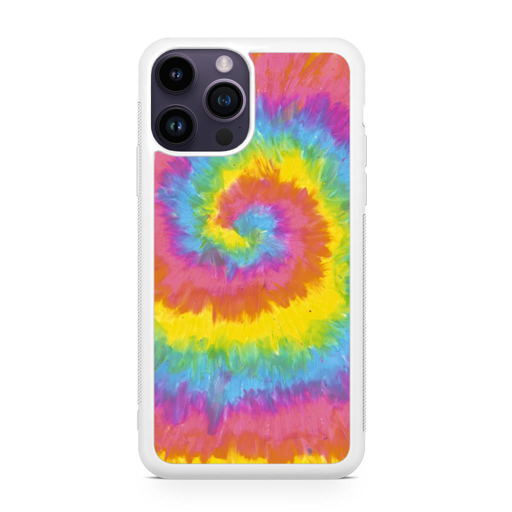 Pastel Rainbow Tie Dye iPhone 15 Pro / 15 Pro Max Case