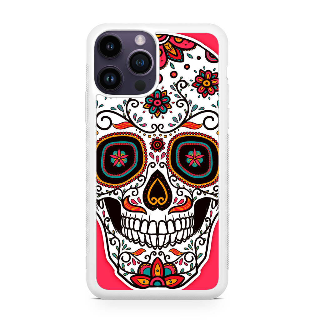 Pink Sugar Skull iPhone 15 Pro / 15 Pro Max Case