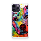 Pitbull Love Painting iPhone 15 Pro / 15 Pro Max Case