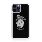 Skeleton Rides Scooter iPhone 15 Pro / 15 Pro Max Case