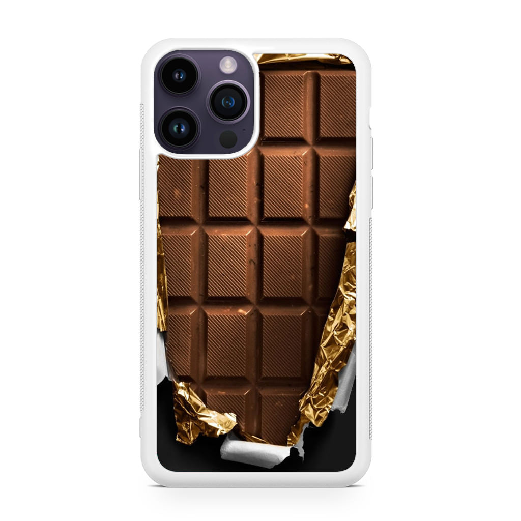 Unwrapped Chocolate Bar iPhone 15 Pro / 15 Pro Max Case