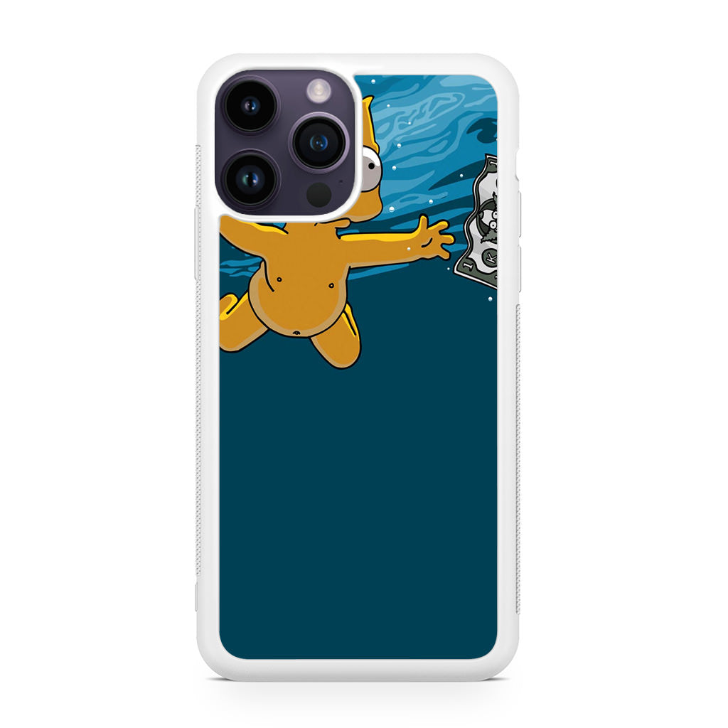 Bart Swimming For Money iPhone 14 Pro / 14 Pro Max Case