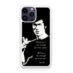 Bruce Lee Quotes iPhone 14 Pro / 14 Pro Max Case