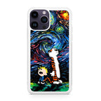 Calvin Art At Starry Night iPhone 15 Pro / 15 Pro Max Case