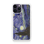 Dr Who Tardis In Van Gogh Starry Night iPhone 15 Pro / 15 Pro Max Case
