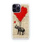 Elephant And Heart iPhone 14 Pro / 14 Pro Max Case