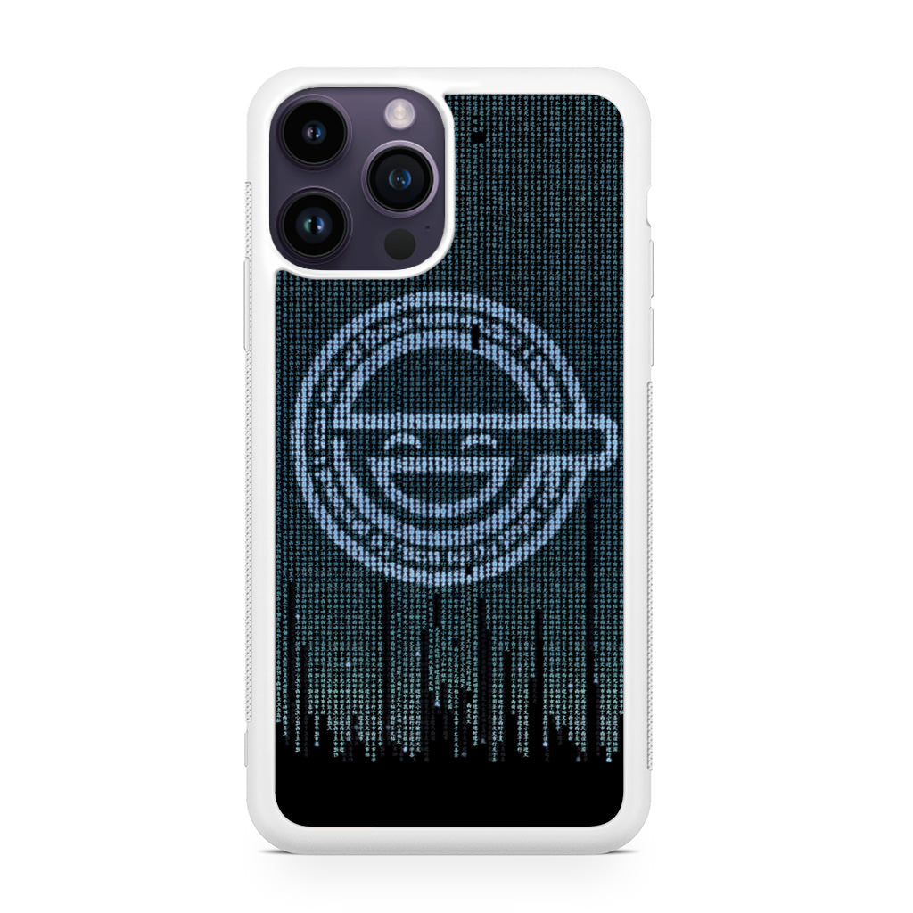Ghost In The Shell Laughing Man iPhone 15 Pro / 15 Pro Max Case