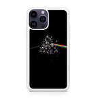 Glass Broken Light Refraction iPhone 14 Pro / 14 Pro Max Case