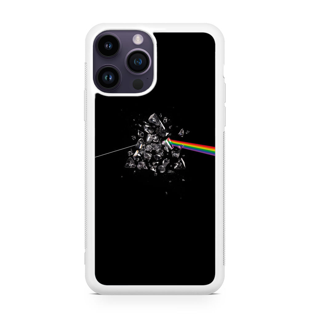 Glass Broken Light Refraction iPhone 15 Pro / 15 Pro Max Case