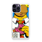 Homer Eats Donut iPhone 15 Pro / 15 Pro Max Case