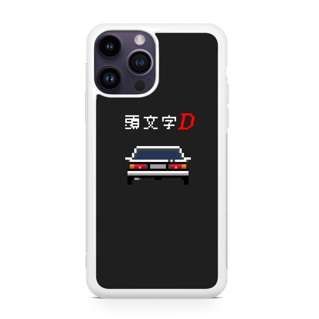 Initial D Pixel Art iPhone 15 Pro / 15 Pro Max Case
