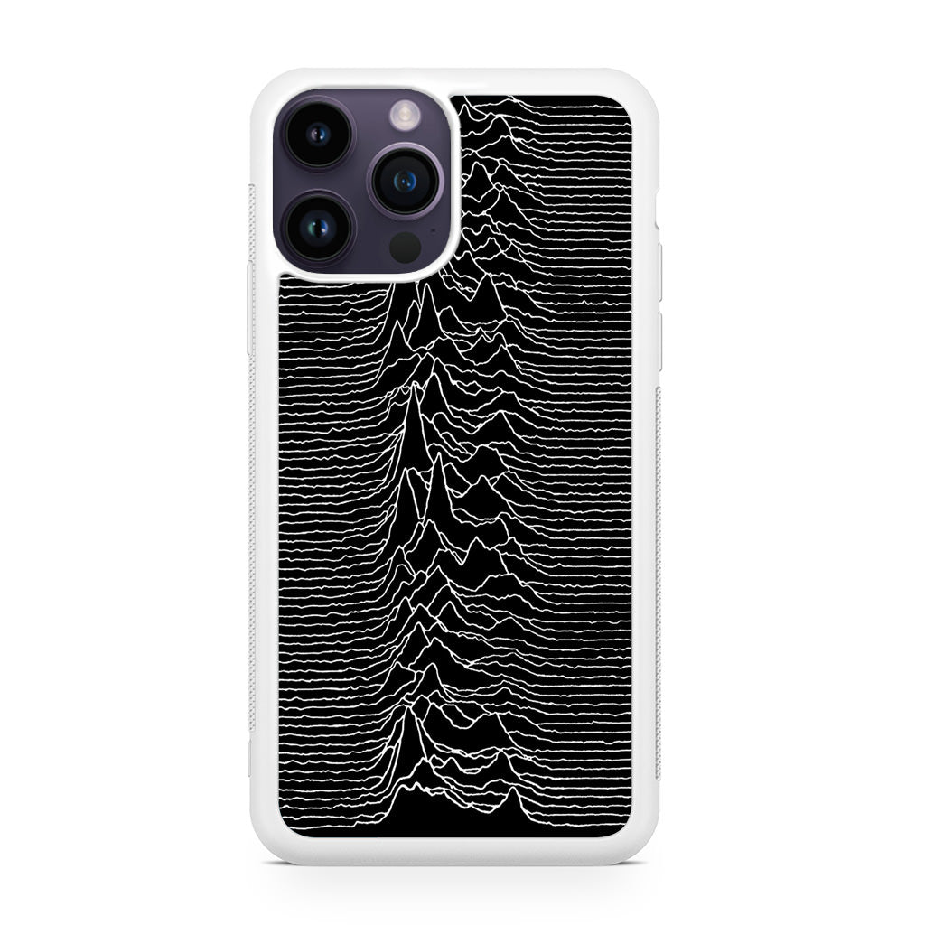 Joy Division Unknown Pleasures iPhone 15 Pro / 15 Pro Max Case