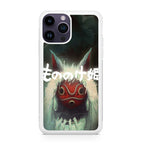 Princess Mononoke Mask iPhone 14 Pro / 14 Pro Max Case