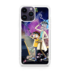 Rick And Morty Back To The Future iPhone 14 Pro / 14 Pro Max Case
