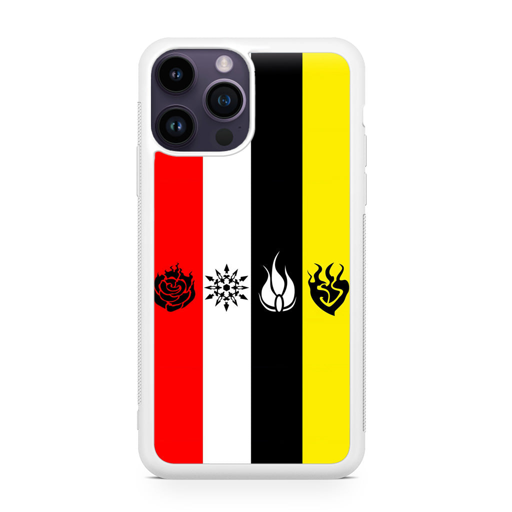 RWBY All Symbols iPhone 15 Pro / 15 Pro Max Case