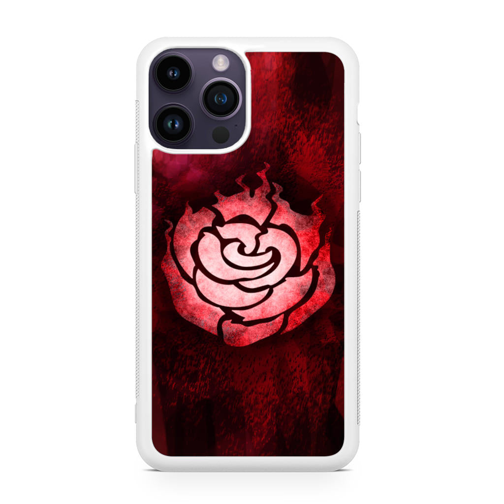 RWBY Ruby Rose Symbol iPhone 15 Pro / 15 Pro Max Case
