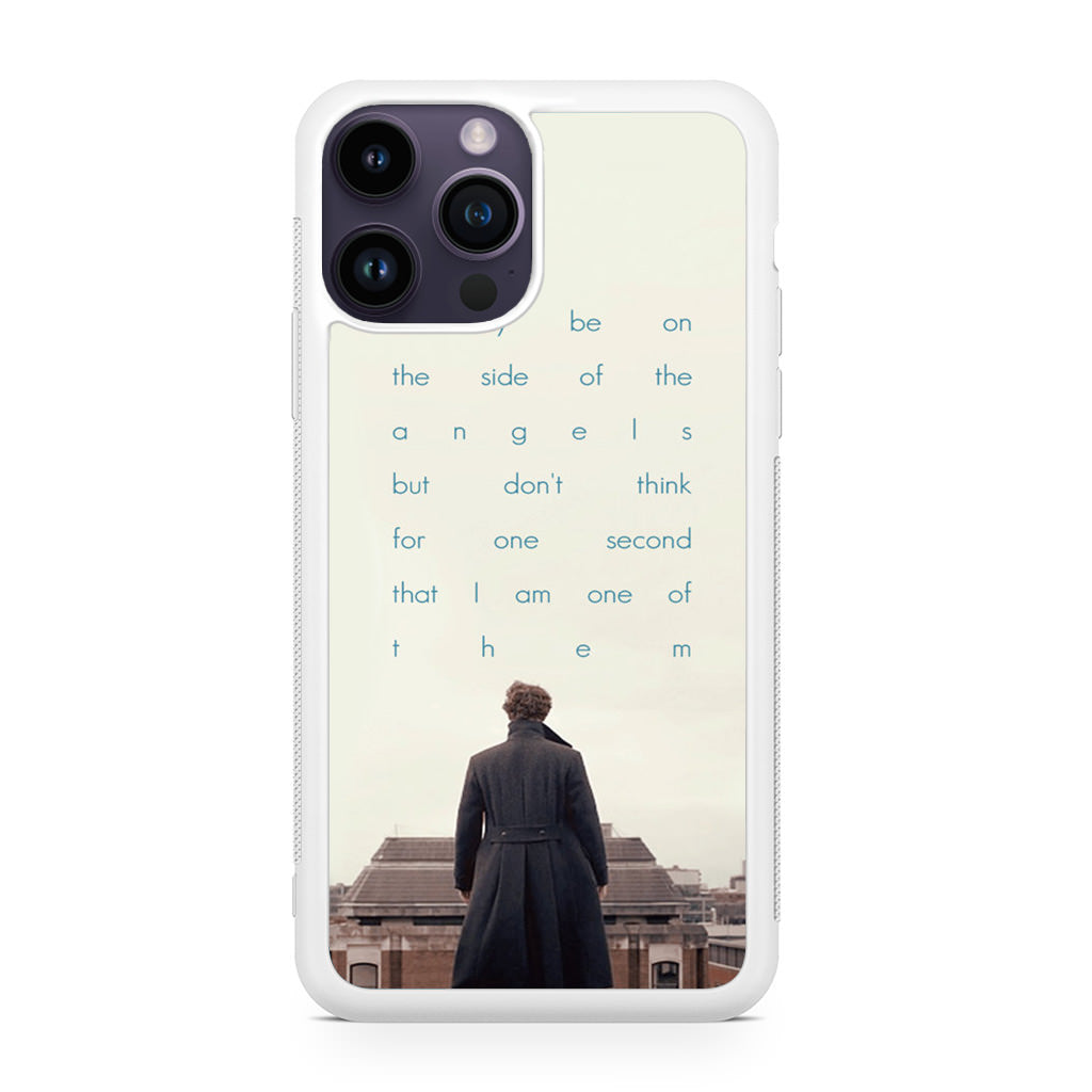 Sherlock Holmes Quote iPhone 15 Pro / 15 Pro Max Case