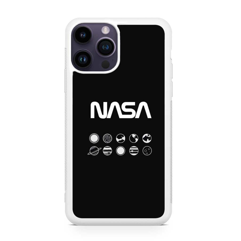 NASA Minimalist iPhone 15 Pro / 15 Pro Max Case