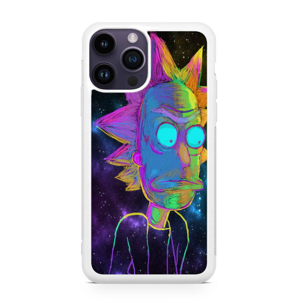 Rick Colorful Crayon Space iPhone 15 Pro / 15 Pro Max Case