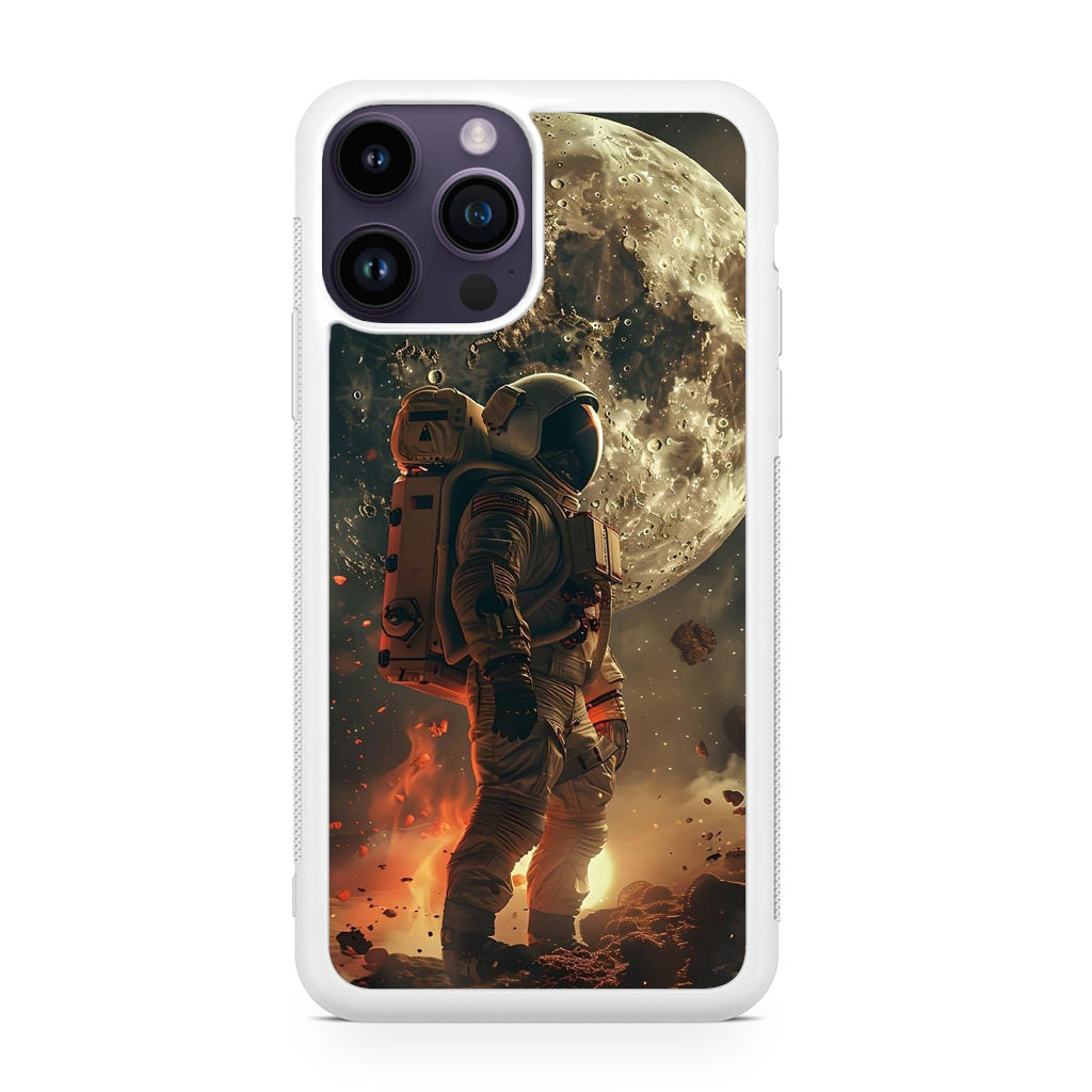 Lunar Sentinel Guardian of the Void iPhone 14 Pro / 14 Pro Max Case