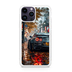 Neon Drift Autumn Streets iPhone 14 Pro / 14 Pro Max Case