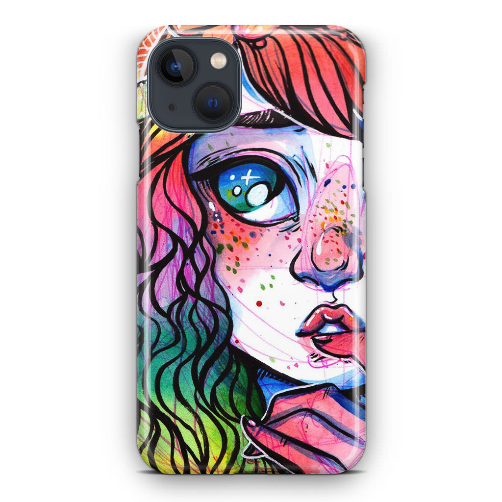Eyes And Braids iPhone 15 / 15 Plus Case