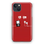Funny Music Headphones Player Buds iPhone 15 / 15 Plus Case