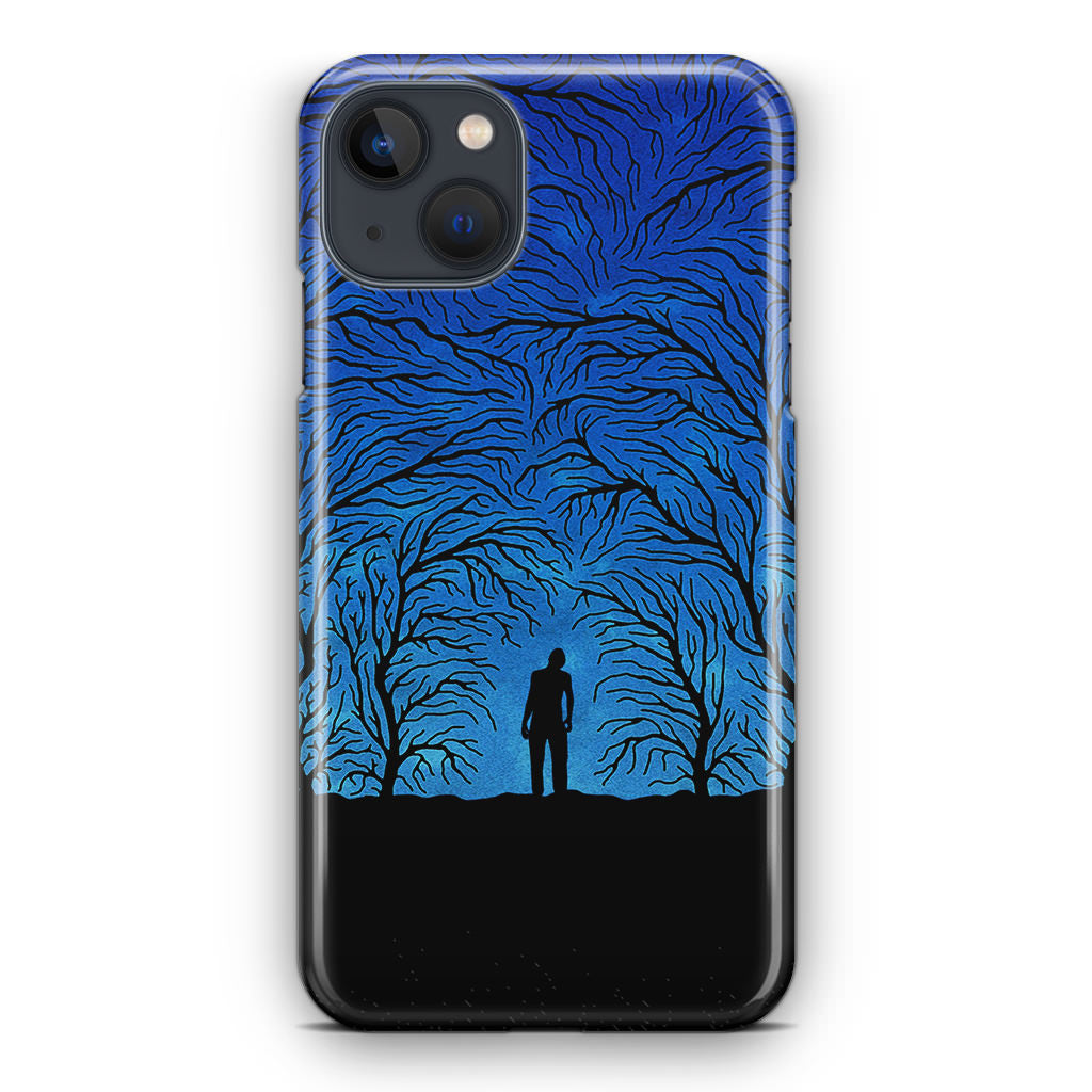 Trees People Shadow iPhone 15 / 15 Plus Case