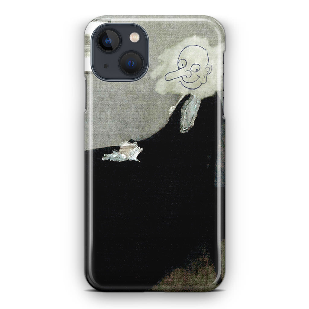 Whistler's Mother by Mr. Bean iPhone 15 / 15 Plus Case