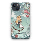 Alice And Cheshire Cat Poster iPhone 15 / 15 Plus Case
