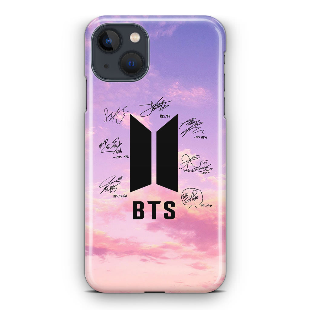 BTS Signature 2 iPhone 15 / 15 Plus Case