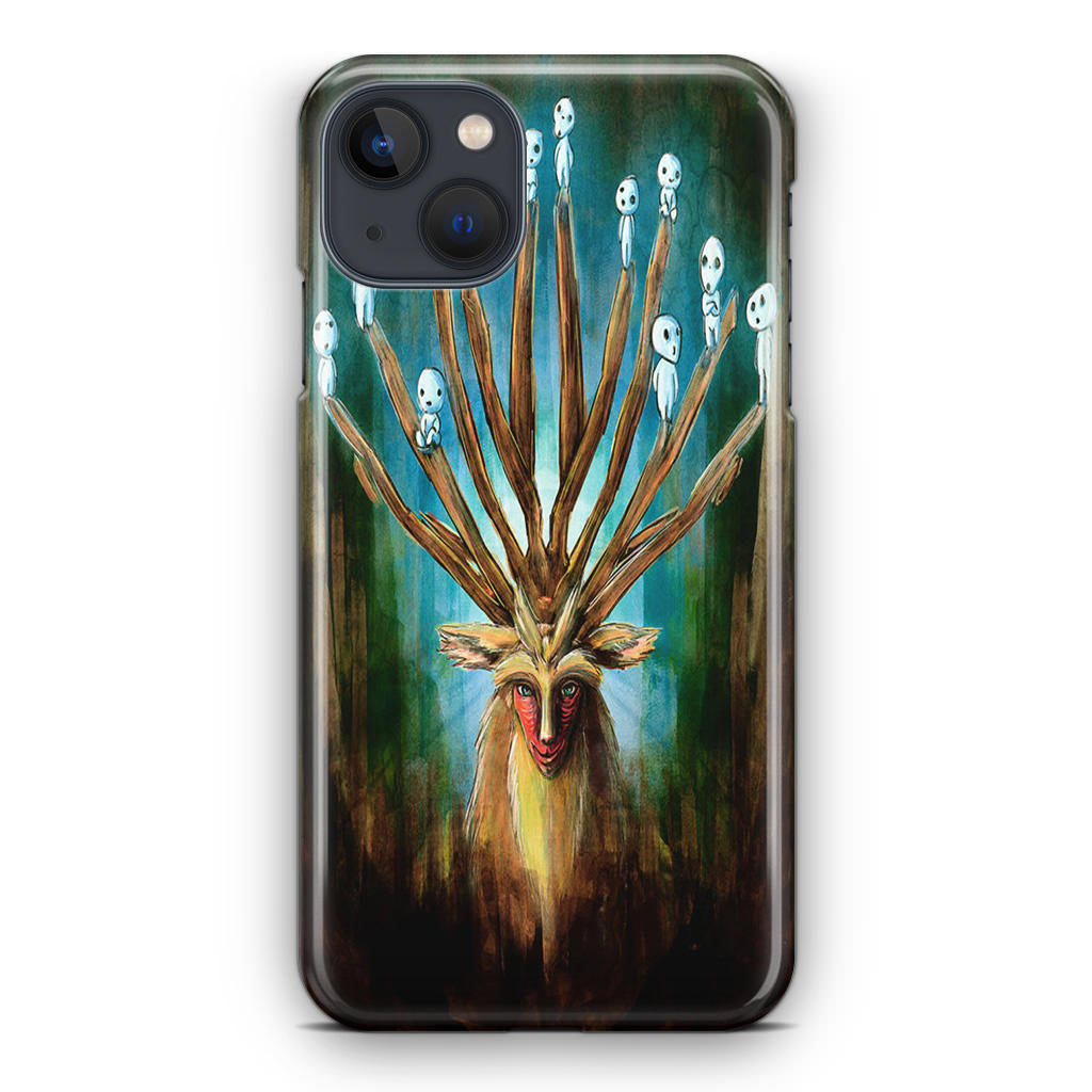 Princess Mononoke Forest Spirit iPhone 14 / 14 Plus Case