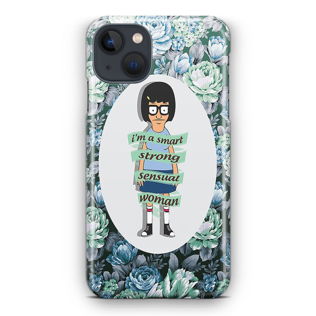 Tina Belcher Flower Woman Quotes iPhone 15 / 15 Plus Case