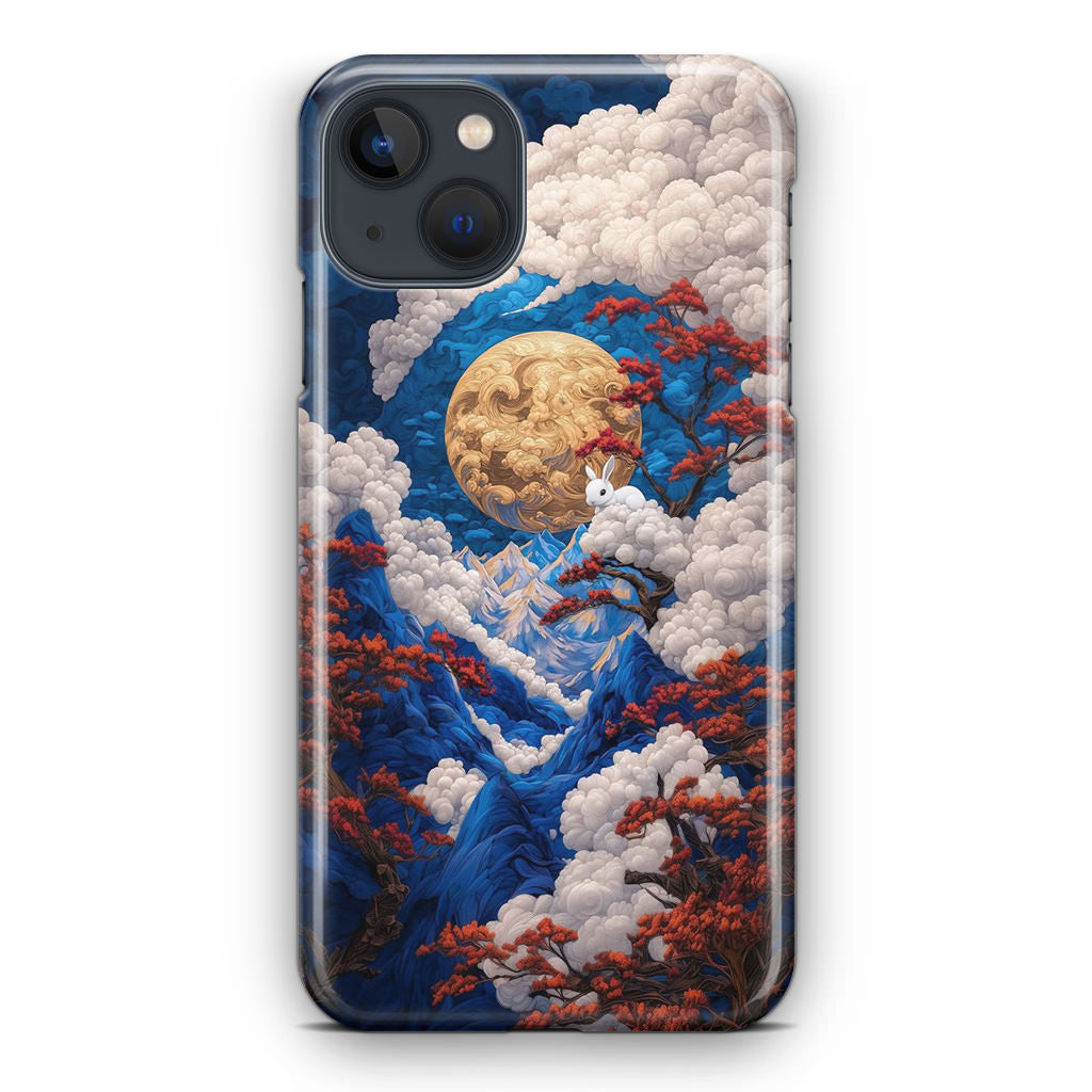 Moonlight Whispers Celestial Peaks iPhone 14 / 14 Plus Case