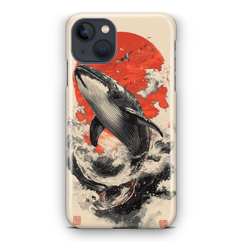 The Whale Rises iPhone 14 / 14 Plus Case