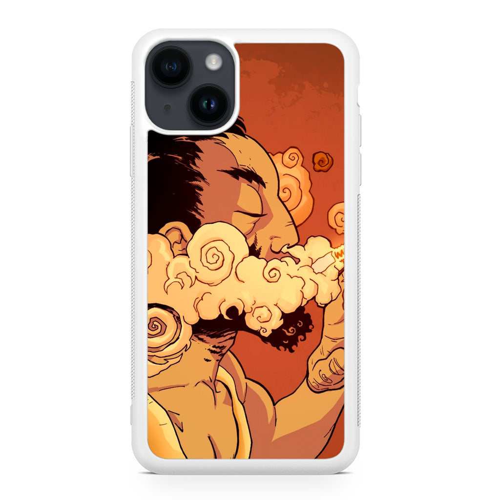 Artistic Psychedelic Smoke iPhone 14 / 14 Plus Case
