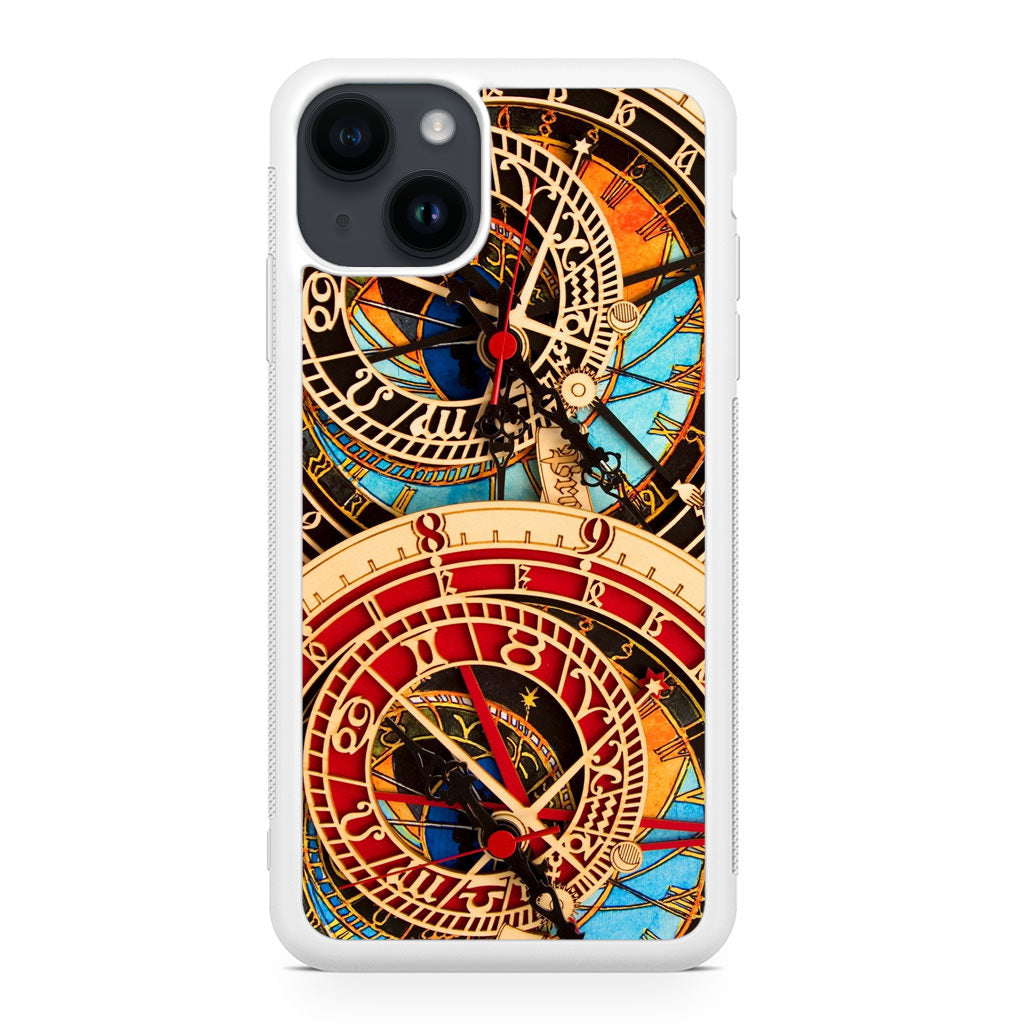 Astronomical Clock iPhone 14 / 14 Plus Case