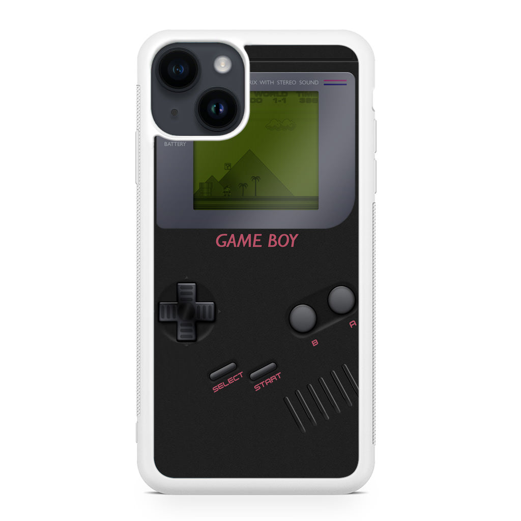 Game Boy Black Model iPhone 15 / 15 Plus Case