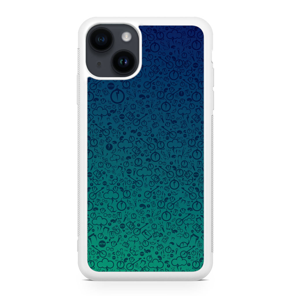 Lightning Bolt Symbol iPhone 15 / 15 Plus Case