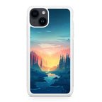 Sunset at The River iPhone 15 / 15 Plus Case