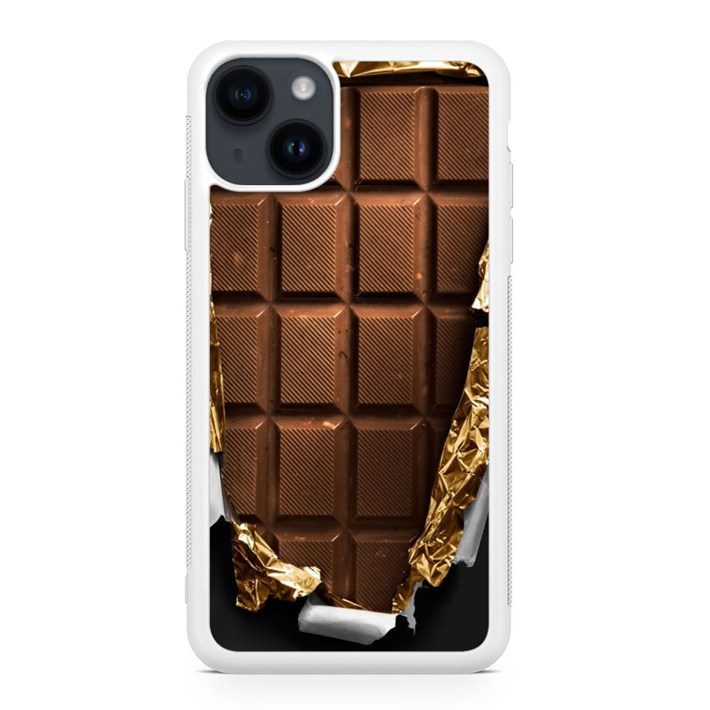Unwrapped Chocolate Bar iPhone 15 / 15 Plus Case