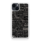 Fix You Lyrics iPhone 14 / 14 Plus Case