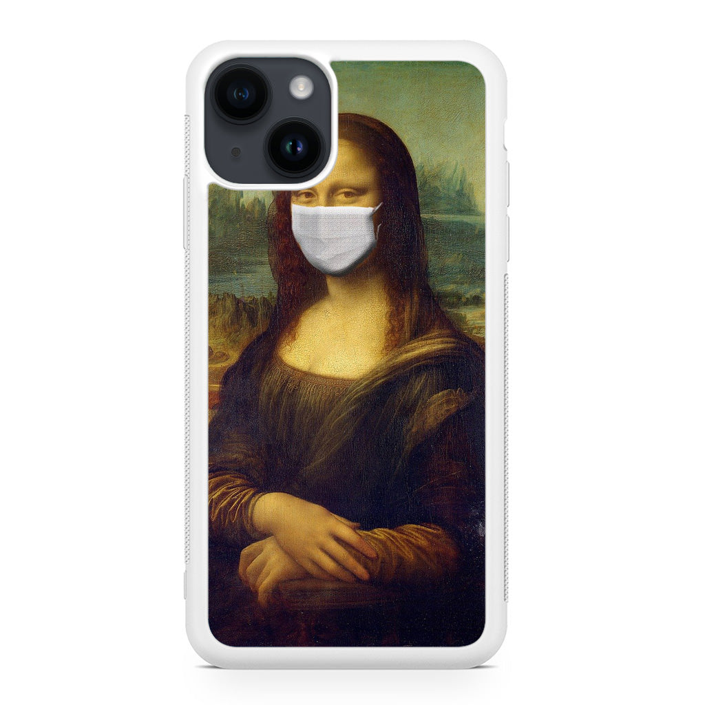 Monalisa In Pandemic iPhone 15 / 15 Plus Case