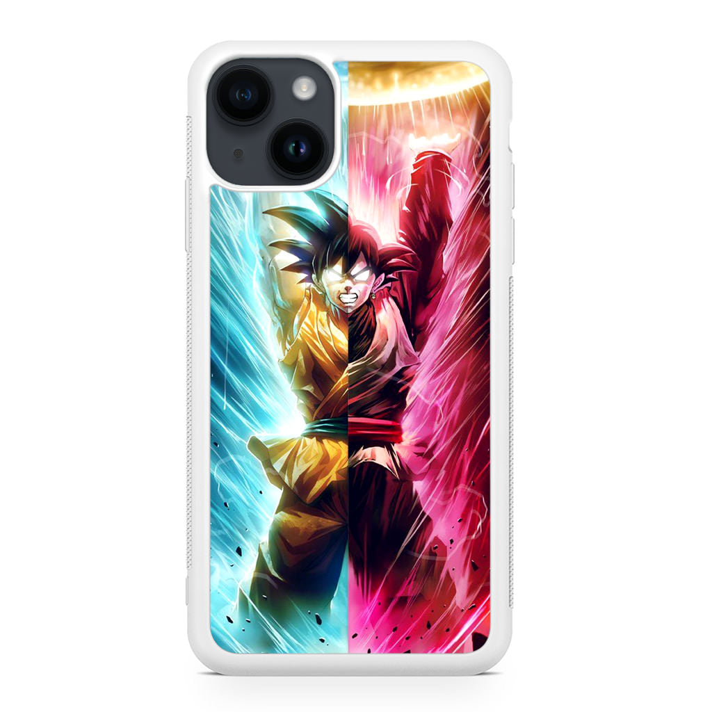 Spirit Bomb Split Goku Dragon Ball iPhone 15 / 15 Plus Case
