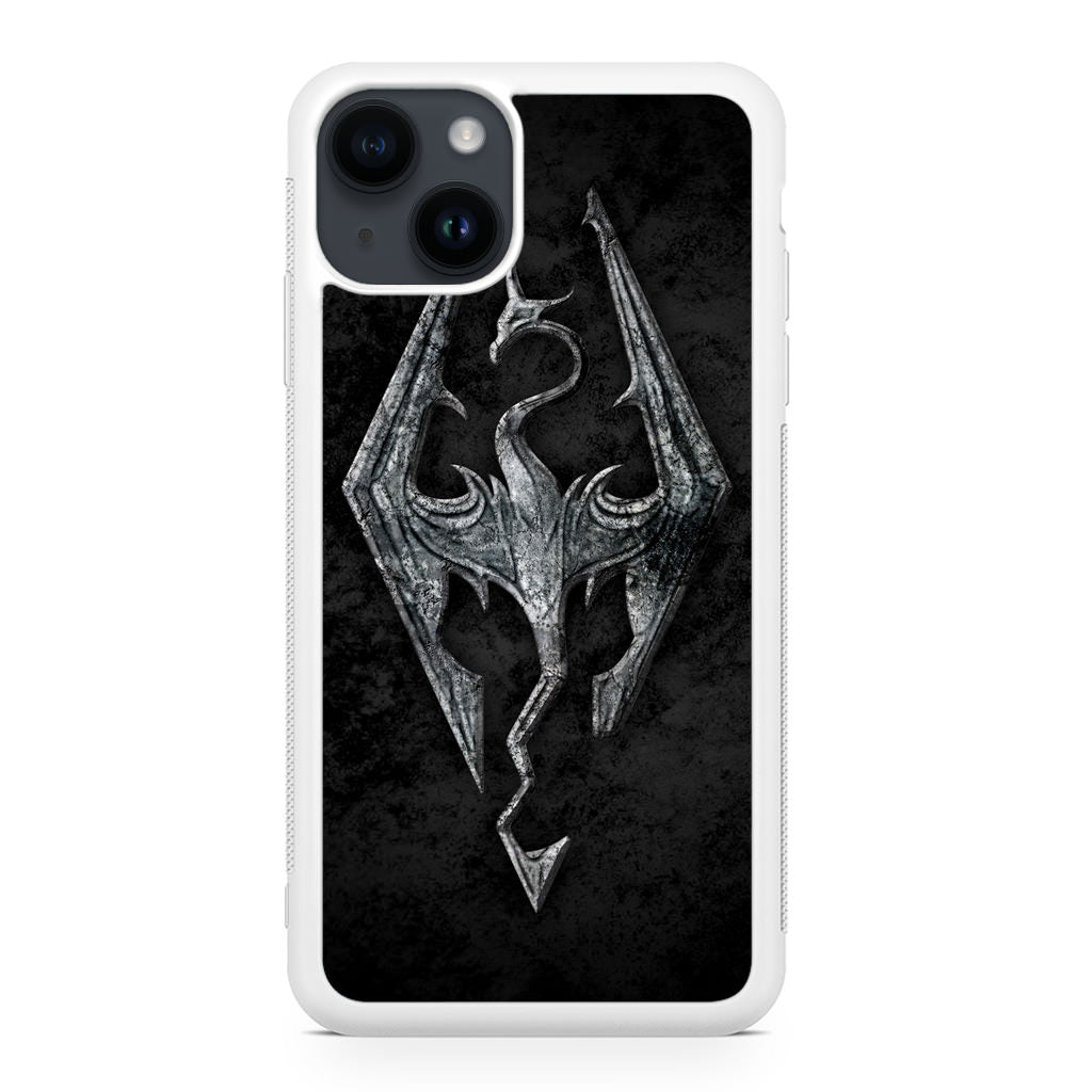 The Elder Scrolls V Skyrim Logo iPhone 15 / 15 Plus Case