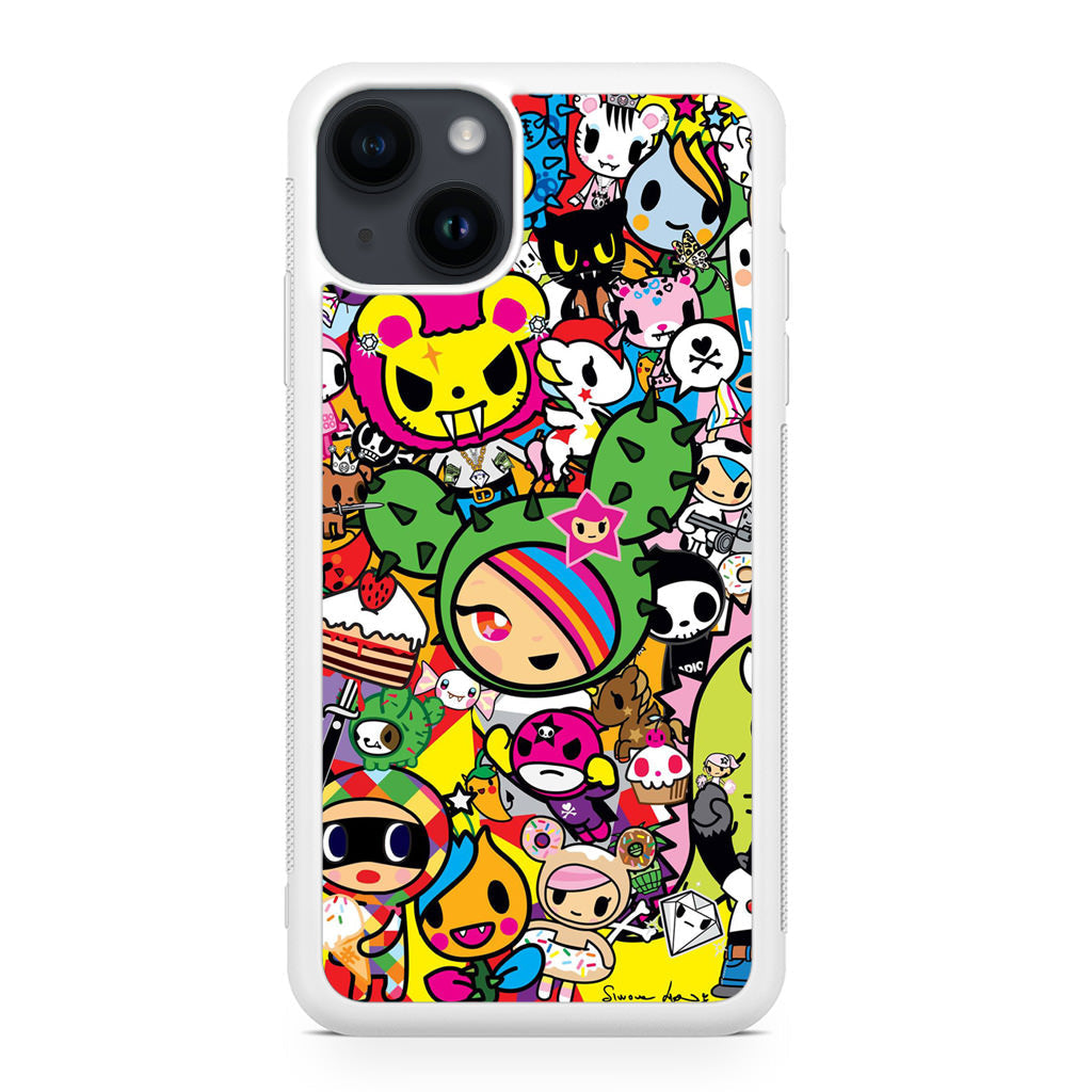 Tokidoki Characters iPhone 15 / 15 Plus Case
