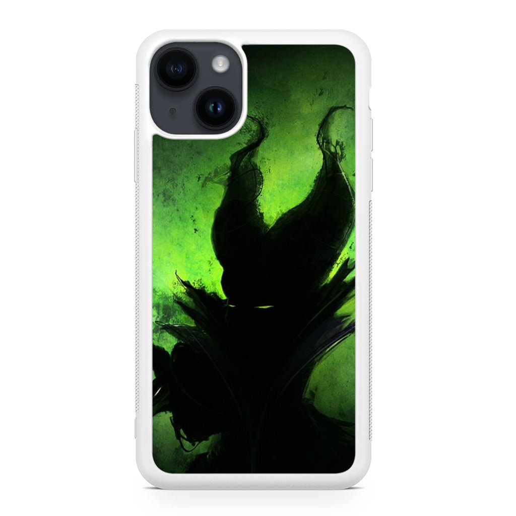 Villains Maleficent Silhouette iPhone 15 / 15 Plus Case